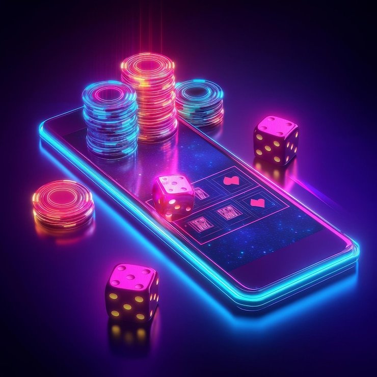 roma88 mobile app home screen showing live casino lobby, live dealer tables, and sports betting menu